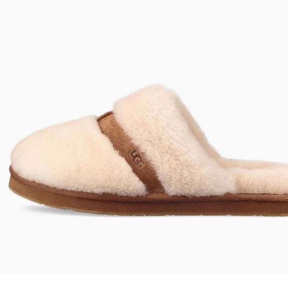 Ugg Dalla Slippers Tan Sz 6 EU 37 - Picture 2 of 6